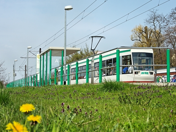 Haltestelle Harsdorfer Straße (Foto: JS Deutschland GmbH)