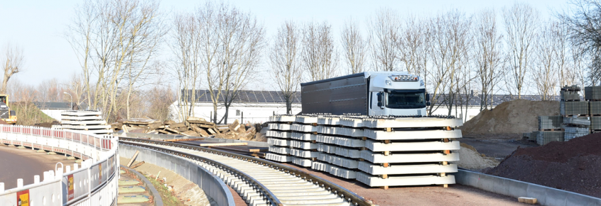 Bauarbeiten im Kannenstieg (Fotoaufnahme vom 13.12.2019)