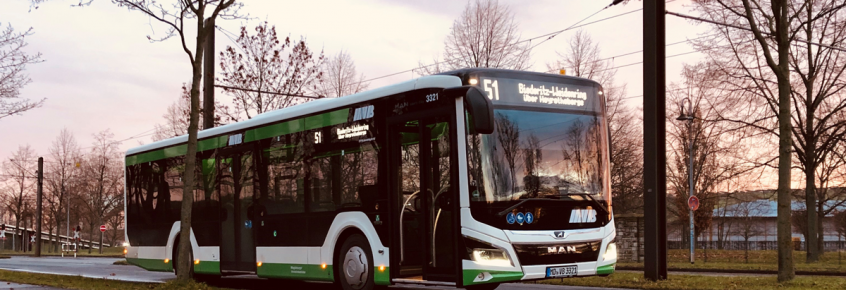 MAN Lion's City 12 im Herrenkrug (Foto: Robert Kraft)