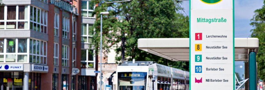 Haltestelle Mittagstraße