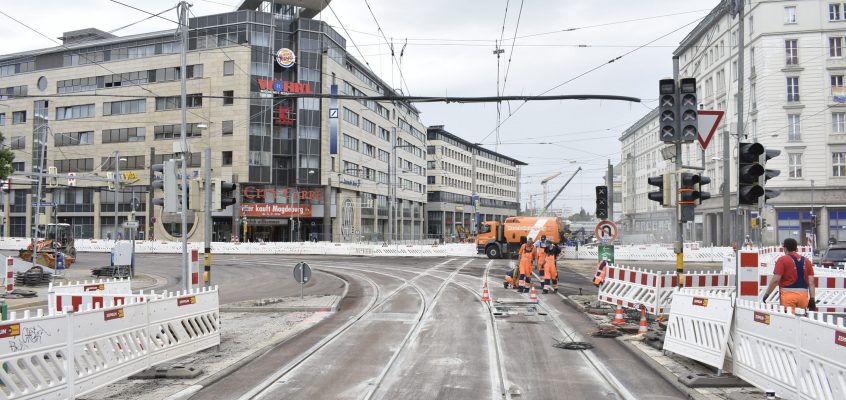 Neubau Gleisdreieck City Carré