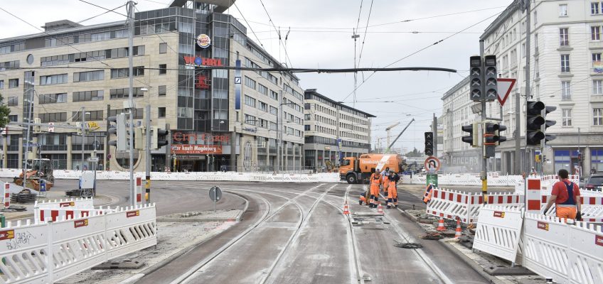 Neubau Gleisdreieck City Carré