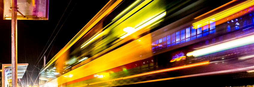 MVB-Nachtbus an der Haltestelle Alter Markt (Foto: Andreas Lander)