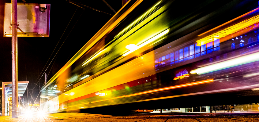 MVB-Nachtbus an der Haltestelle Alter Markt (Foto: Andreas Lander)