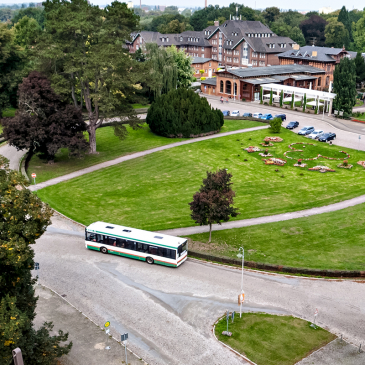 Bus im Herrenkrug (Foto: Stefan Deutsch)