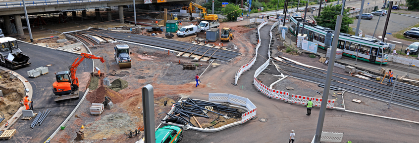 Kreuzung Adelheidring/Olvenstedter Straße