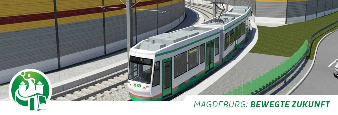 In Tangshan magdeburg straßenbahn MVB: Neuer