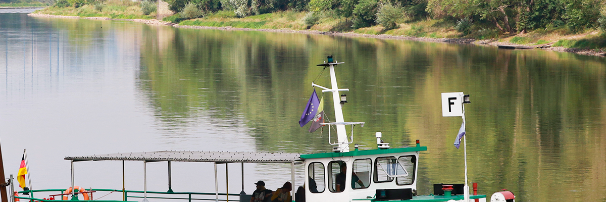Fähre in Magdeburg, Foto Peter Gercke