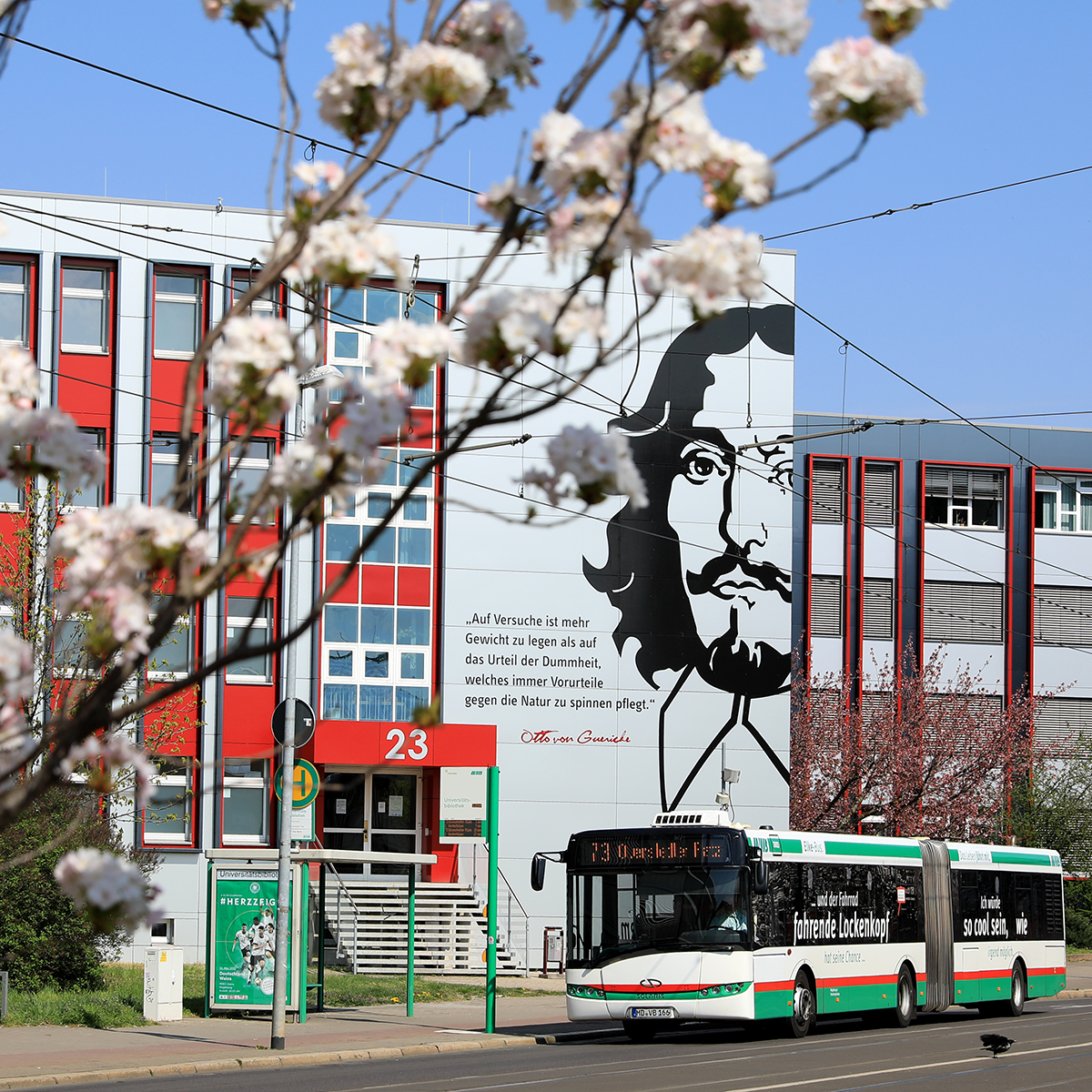 Haltestelle Universitätsbibliothek