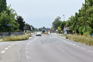 Blick in die heutige Kritzmannstraße