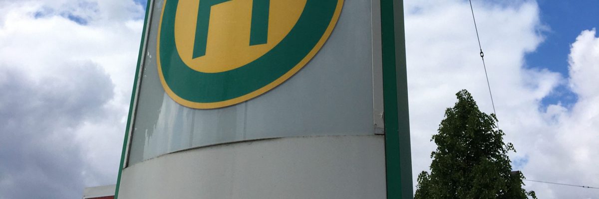 Haltestellenstele Heumarkt