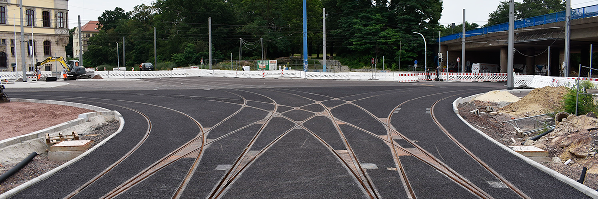 Kreuzung Damaschkeplatz/Adelheidring