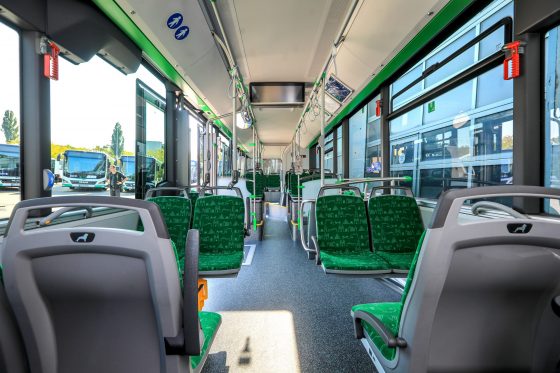 Fahrgastraum neue MAN-Busse 2021