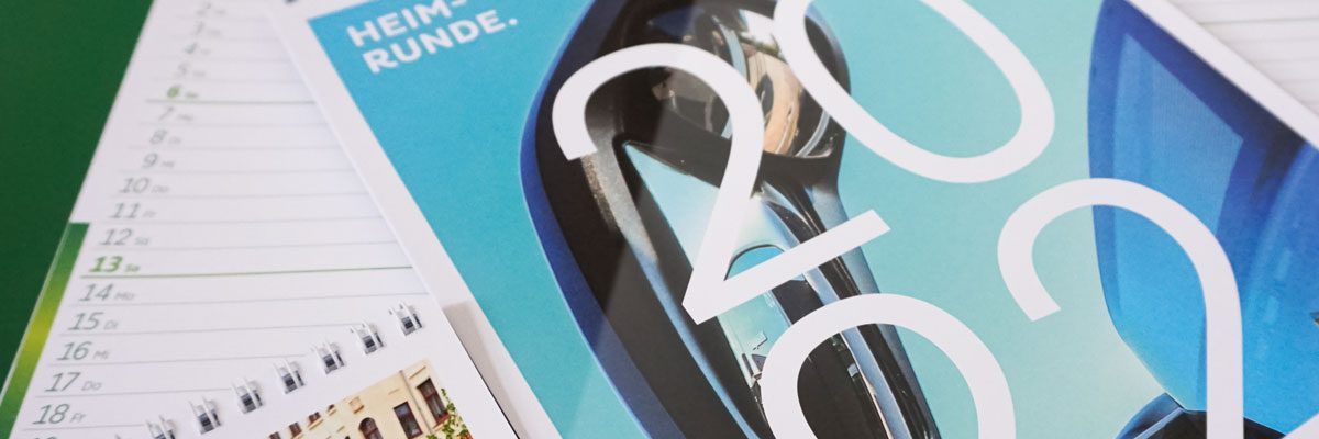 Kalender der MVB für das Jahr 2022