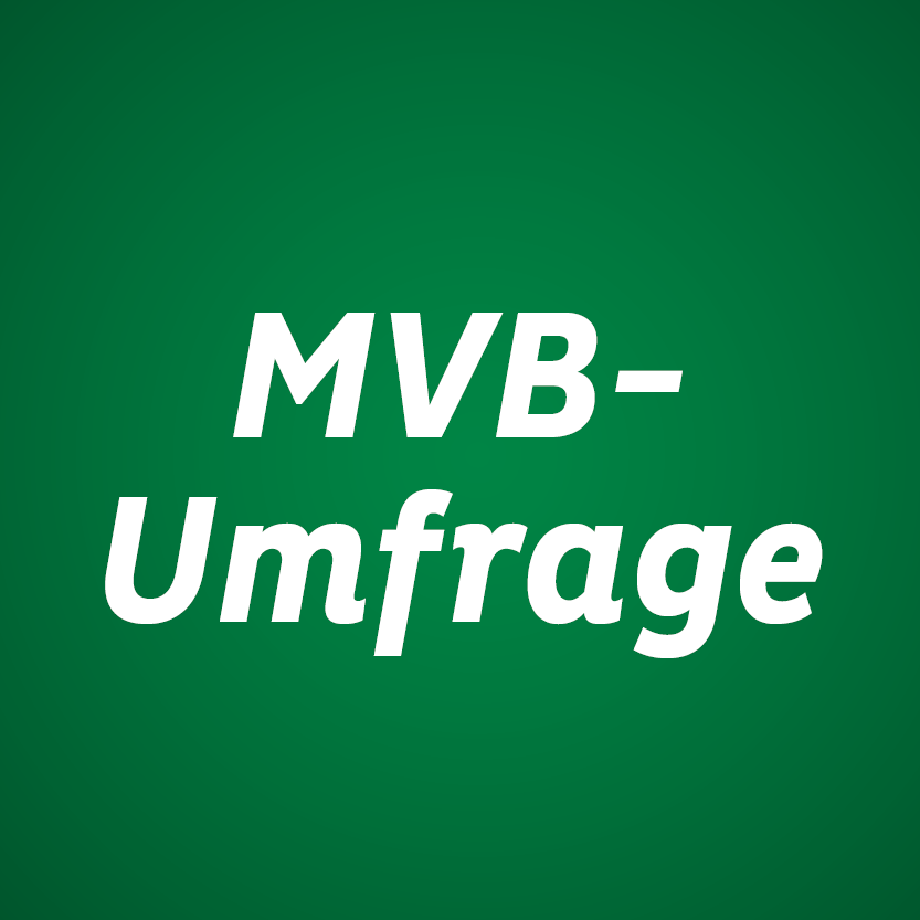 MVB-Umfrage. Machen Sie mit.
