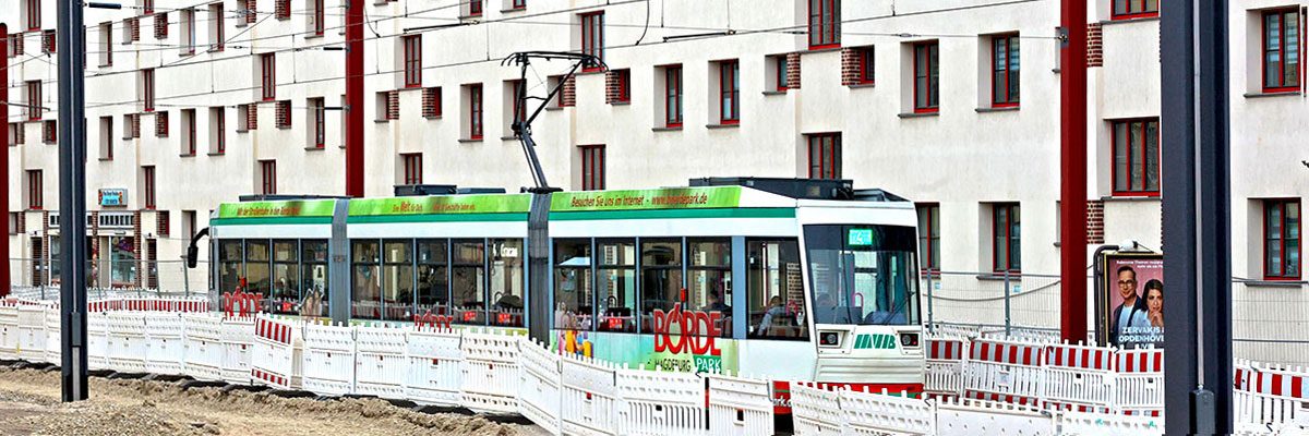 Straßenbahn in Cracau