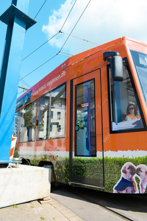 Probefahrt in Cracau am 10. Juni 2022 (Foto: Johannes Lauf)