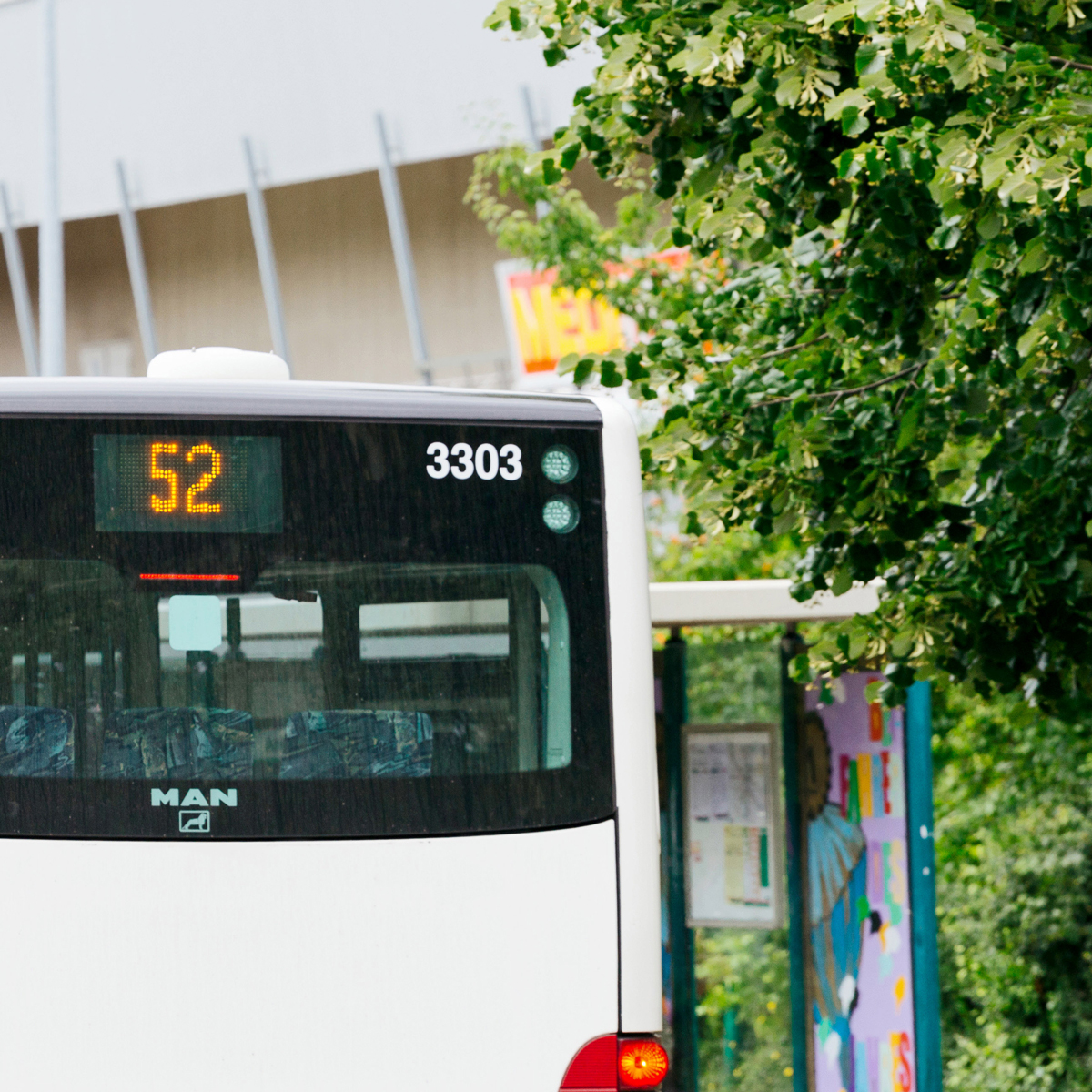 Bus der Linie 52