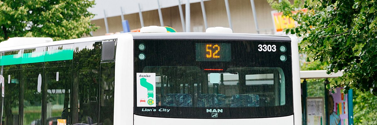 Bus der Linie 52