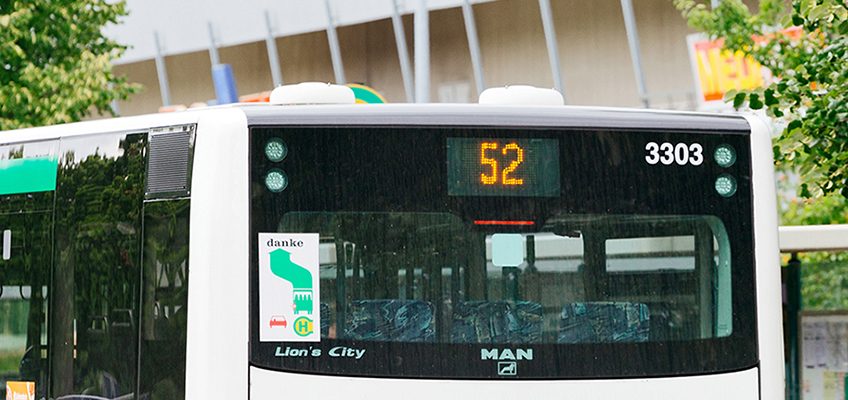Bus der Linie 52