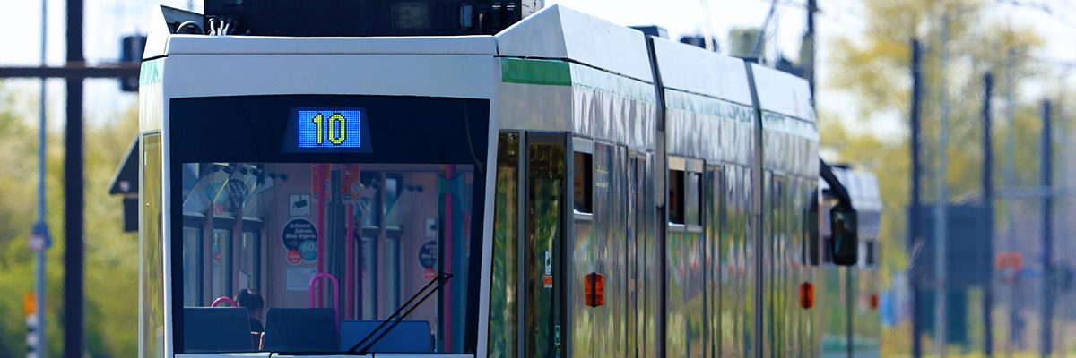 Straßenbahn der Linie 10