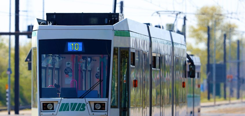 Straßenbahn der Linie 10