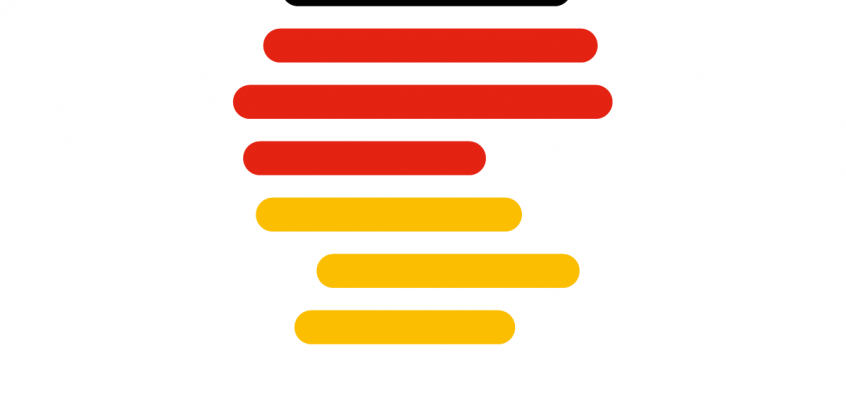 Logo des Deutschlandtickets.