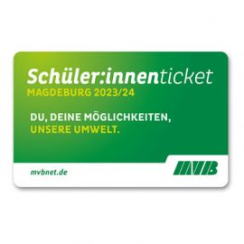 Schülerticket der MVB 2023/24
