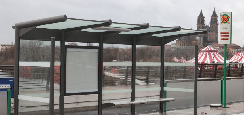 Nicht befahrene Haltestelle Zollbrücke