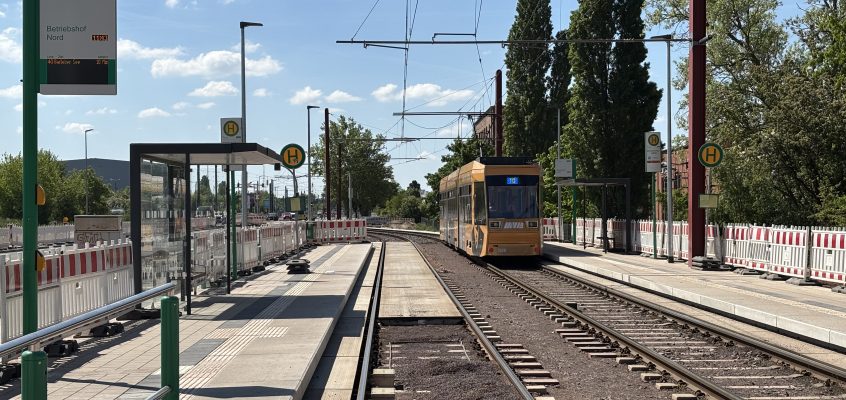 Neue Haltestelle Betriebshof Nord