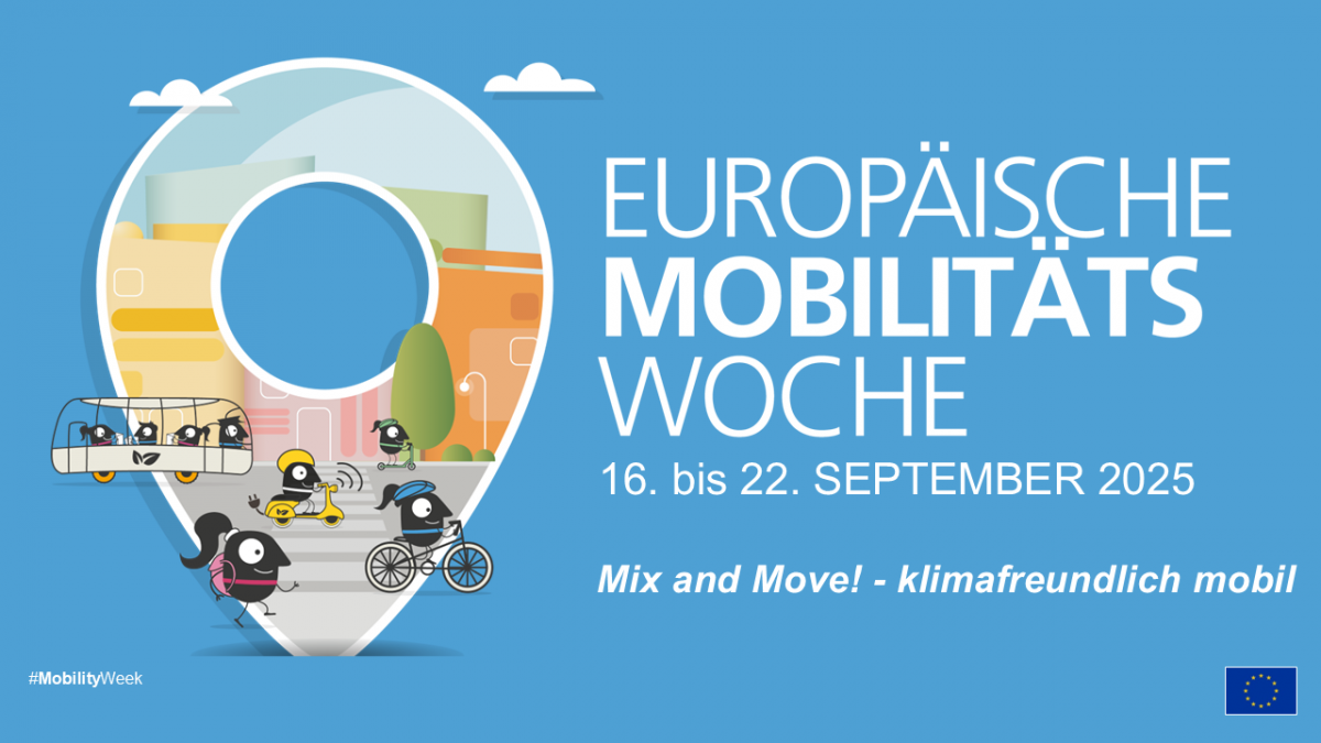 Banner zur Europäischen Mobilitätswoche 2025