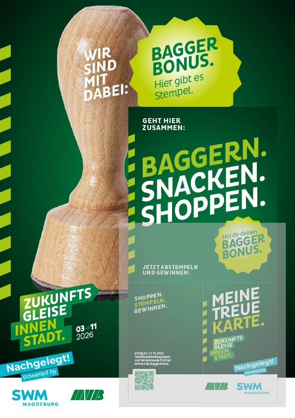 Baggerbonus Aktion