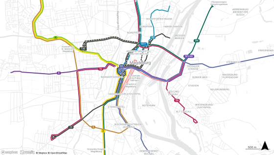 Liniennetz vom 17.10. bis 01.11.2026