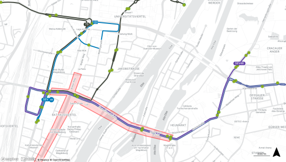 Detail: Schienenersatzverkehr vom 17.10. - 01.11.2026